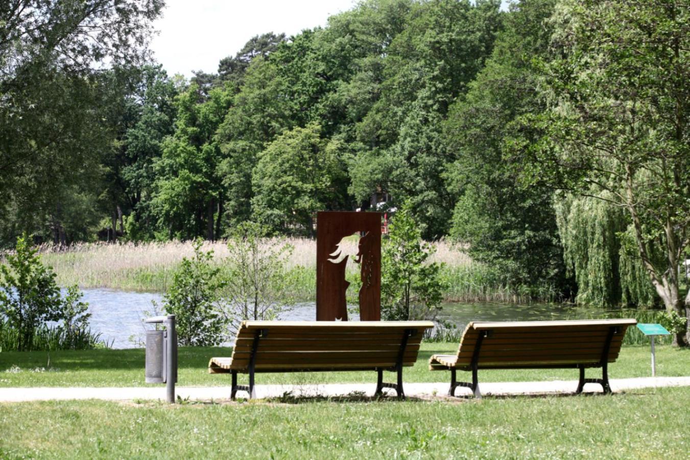 Ferienwohnung Seestern Bad Saarow Esterno foto